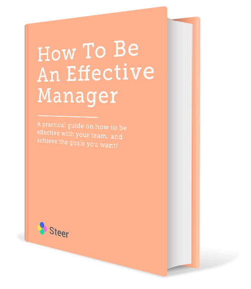 The complete guide on how to be an effective manager - by Steer